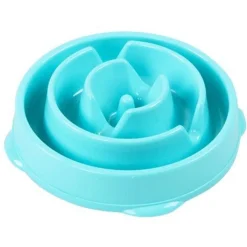 Pawise Slow Feeder Droplet Grijs - Hondenvoerbak