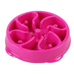 Pawise Slow Feeder Flower Grijs - Hondenvoerbak