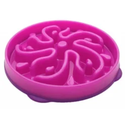 Pawise Slow Feeder Flower Grijs - Hondenvoerbak