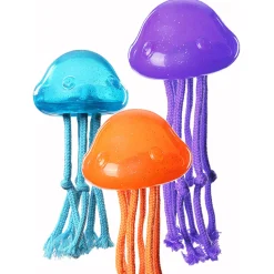 Pawise Speelgoed Inktvis Floating - Hondenspeelgoed - 10x3x27 cm Blauw