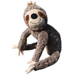 Pawise Speeltje Luiaard - Hondenspeelgoed - 39x13x8 cm Bruin