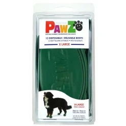 Pawz Rubber Dog Boots - Hondenschoen - Groen Large