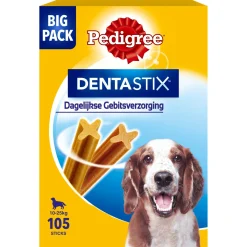Pedigree Dentastix Big Pack - Hondensnacks - 105 stuks Multipack