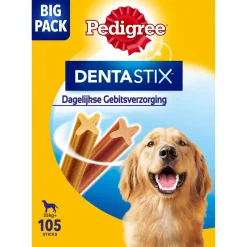Pedigree Dentastix Big Pack - Hondensnacks - 105 stuks Maxi
