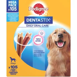 Pedigree Dentastix Big Pack - Hondensnacks - 105 stuks Maxi