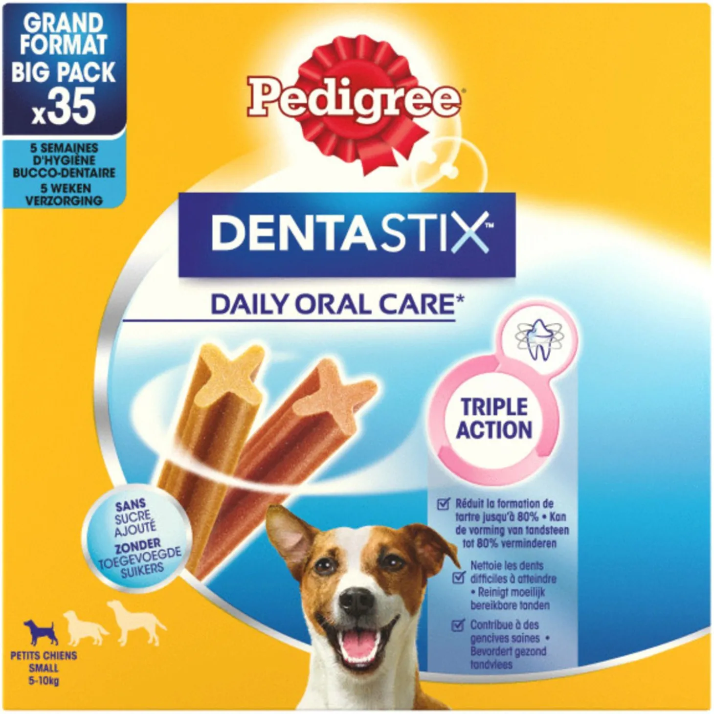 Pedigree Dentastix Mini Multipack 35-Pack - Hondensnacks - 550 g 35 stuks