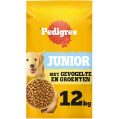 Pedigree Junior - Puppy-Hondenvoer - Kip Groente 12 kg