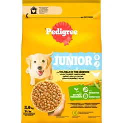 Pedigree Junior - Puppy-Hondenvoer - Kip Rijst 2.6 kg