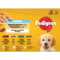 Pedigree Junior Mix Selectie In Gelei - Hondenvoer - 12x100 g