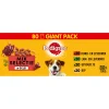 Pedigree Maaltijdzakjes Adult Selection In Gelei Multipack - Hondenvoer - Rund Gevogelte Lam 80x100 g