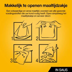 Pedigree Maaltijdzakjes Adult Selection Multipack - Hondenvoer - Gevogelte Vlees 12x100 g