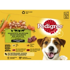 Pedigree Maaltijdzakjes Adult Selection Multipack - Hondenvoer - 12x100 g