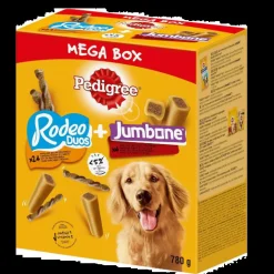 Pedigree Megabox Rodeo Duos  + Jumbone - Hondensnacks - 780 g