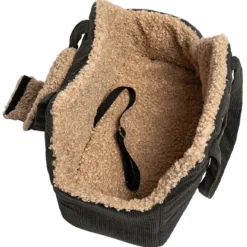 Pet & Co. Honden Draagtas Lucky - Hondenautoaccessoire - 46x35x24 cm Zwart