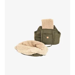 Pet & Co. Hondentas Lucky - Hondenautoaccessoire - 46x35x24 cm Olijfgroen