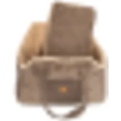 Pet & Co. Hondentas Lucky - Hondenautoaccessoire - 46x35x24 cm Kaki