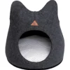 Pet & Co. Katten Cave Nala - Kattenbed - 45  Ø cm Antraciet