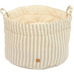 Pet & Co. Louis Striped Canvas Taupe - Hondenmand