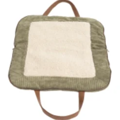 Pet & Co. Reisdeken Charly Cord - Hondendeken - 66x34x5 cm Kaki