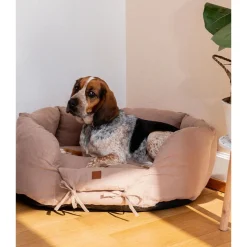 Pet & Co. Ronny Linnen Roze - Hondenmand