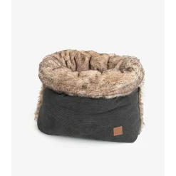 Pet & Co. Snuggle Cord Fur Charcoal - Hondenmand