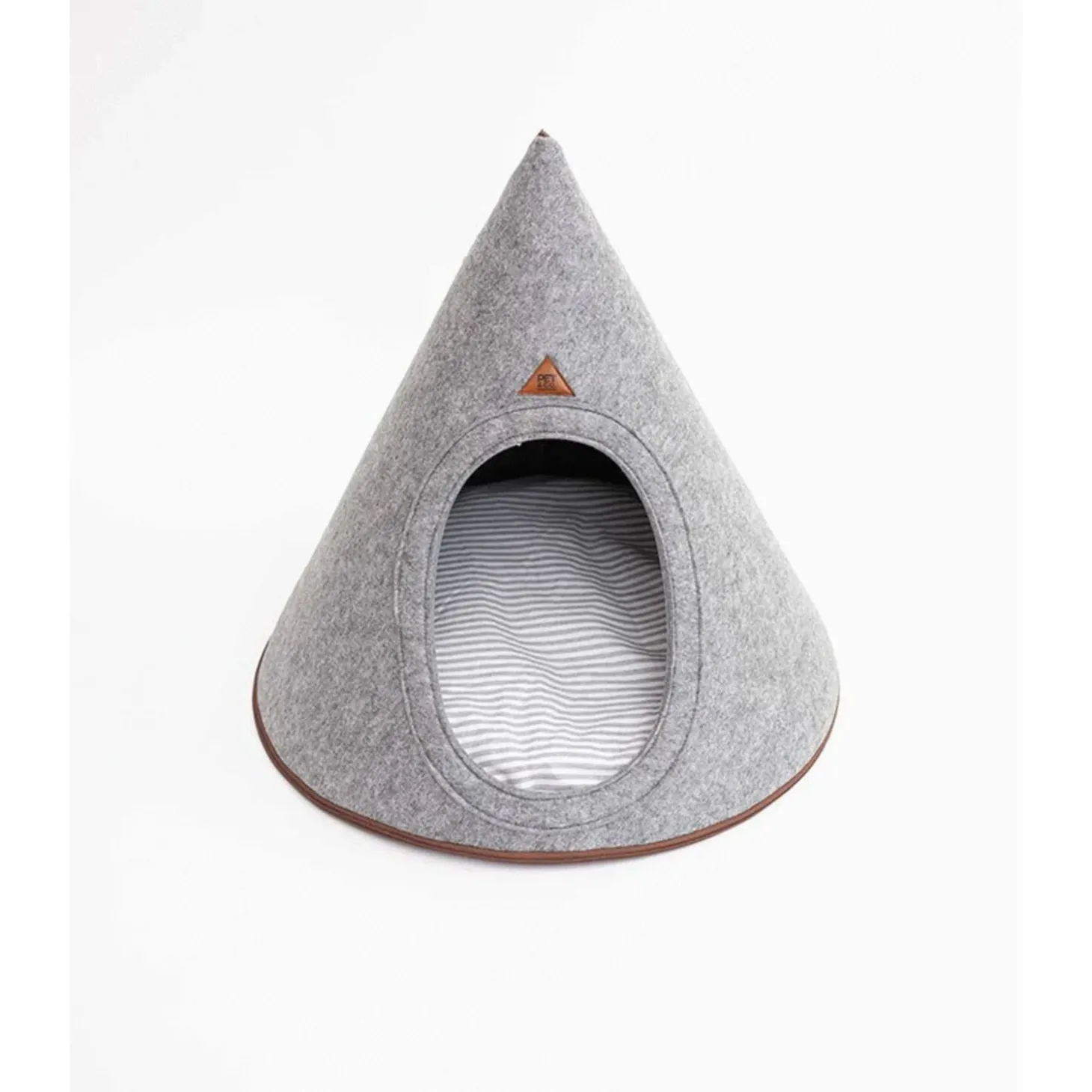 Pet & Co. Tipi Tonto Vilt Grijs - Hondenmand