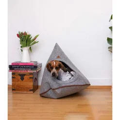 Pet & Co. Tipi Tonto Vilt Grijs - Hondenmand