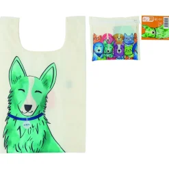 Petjoy Happycarry Opvouwbare Boodschappentas - Luna - Cadeau Overig - 11x14x0.75 cm Groen