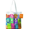 Petjoy Happytote Boodschappentas - Petfamily - Cadeau Overig - 31x37x0.3 cm Multi-Color