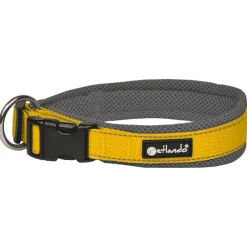 Petlando Hondenhalsband Outdoor Oker&Grijs - Klikhalsband