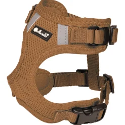 Petlando Hondenharnas Mesh Vest Cognac - Hondentuig