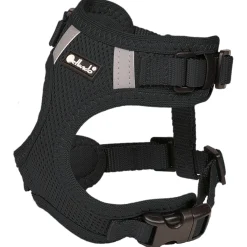 Petlando Hondenharnas Mesh Vest Zwart - Hondentuig