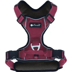 Petlando Hondenharnas Outdoor Aubergine&Zwart - Hondentuig