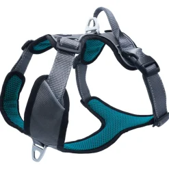 Petlando Hondenharnas Outdoor Grijs&Petrol - Hondentuig