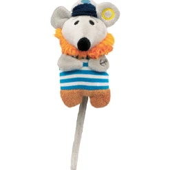 Petlando Piratten Capt'N Kalle - Kattenspeelgoed - 10x5x5 cm Blauw