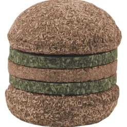 Petlando Silver Vine Hamburger - Kattenkruid Speelgoed - 18.3x12.1x3.5 cm