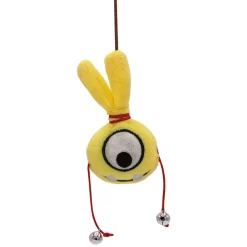 Petlando Spooky Seggl - Kattenspeelgoed - 11x6 cm Geel