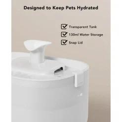 Petlibro Dockstream Draadloze Pomp Waterfontein - Waterfontein - Transparant