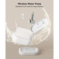 Petlibro Dockstream Draadloze Pomp Waterfontein - Waterfontein - Transparant