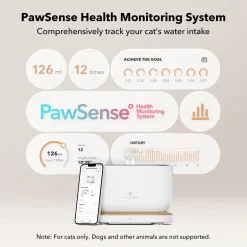Petlibro Dockstream Smart Waterfontein - Waterfontein - Wit