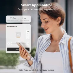 Petlibro Granary Automatische Wifi Voerbak Dubbel - Voerbak - 5 l Wit