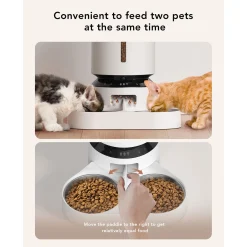 Petlibro Granary Automatische Voerbak Met Camera Dubbel - Voerbak - 5 l Wit