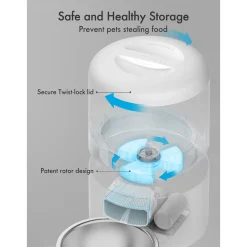 Petlibro Granary Automatische Voerbak - Kattenvoerbak - 3 l Wit