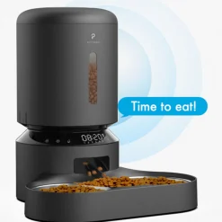 Petlibro Granary Automatische Dubbele Voerbak - Kattenvoerbak - 5 l Zwart