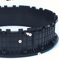 Petlux Looprad / Loopwiel Voor Kat - Kattenspeelgoed - 100x28x103 cm Zwart L