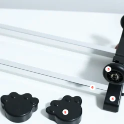 Petlux Looprad / Loopwiel Voor Kat - Kattenspeelgoed - 100x28x103 cm Zwart L