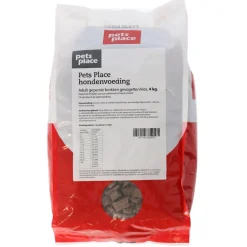 Pets Place Adult Geperste Brokken Gevogelte&Vlees - Hondenvoer
