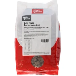 Pets Place Adult Geperste Brokken Gevogelte&Vlees - Hondenvoer