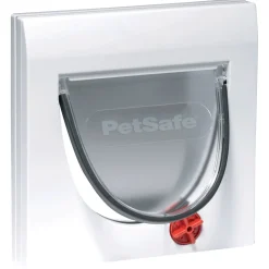 Petsafe Dierenluik 917 Met Tunnel S - Kattenluik - 22.6x10.5x22.8 cm Wit 917