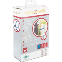 Petsafe Easy Walk Deluxe Harness Blauw&Zwart - Hondenopvoeding